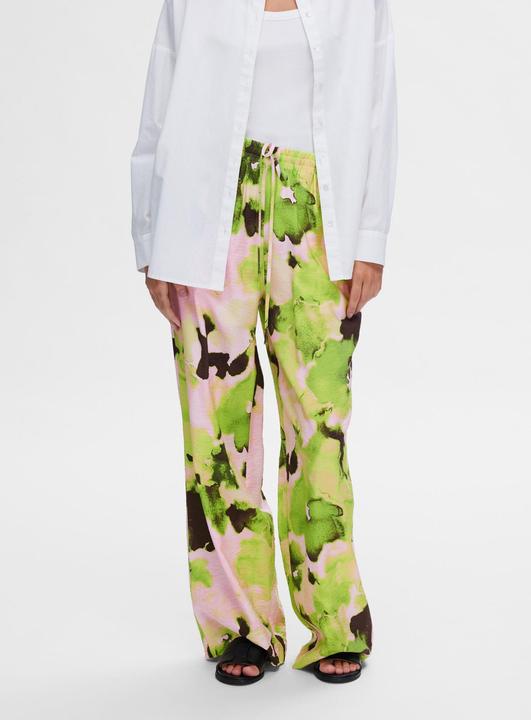 Image du produit Selected Femme Pantalon imprimé à jambe large (36)