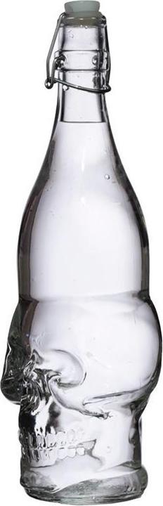 Immagine prodotto Puckator Borraccia di vetro trasparente Skull da 1 litro (1 l)