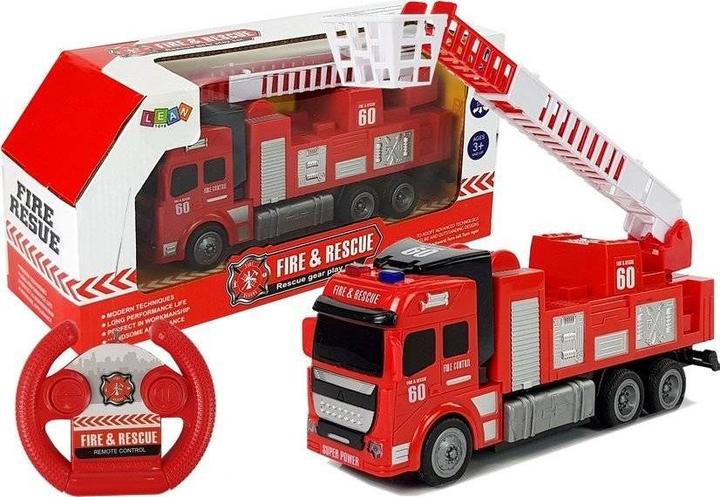 Image du produit Lean Toys Camion de pompier télécommandé R/C