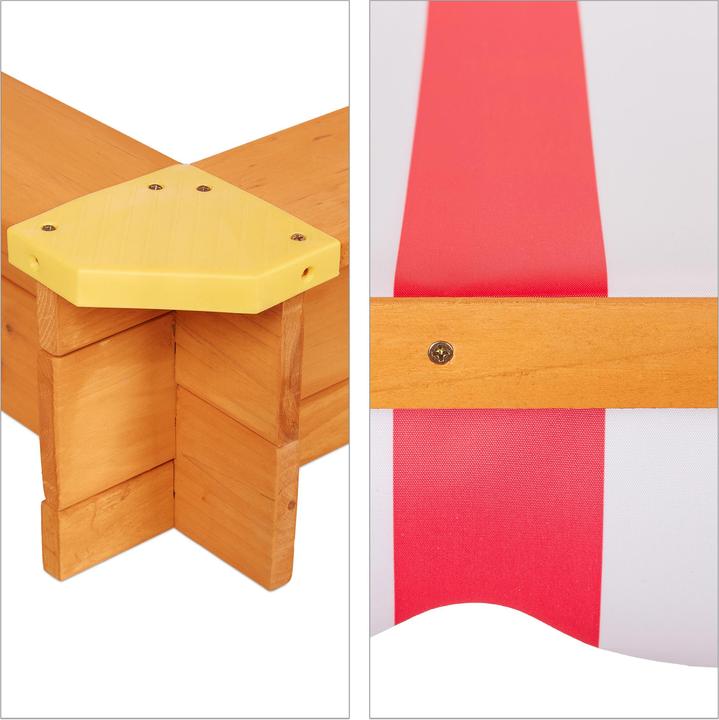 Actual product image Relaxdays sandpit
