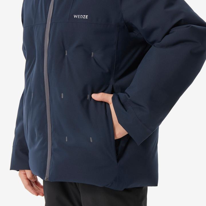 Produktbild Wedze Skijacke Kinder wattiert warm und wasserdicht - 500 blau (152)