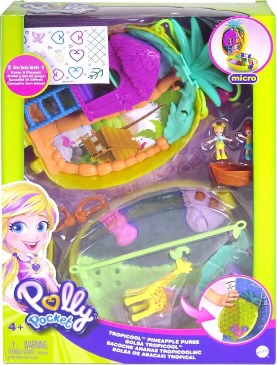 Image du produit Polly Pocket Sac à Main Ananas - Mini-Poupée - 4 ans et +