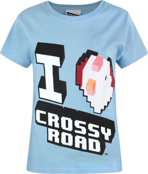Produktbild Crossy Road Mädchen I Love TShirt (164)