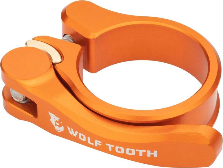 Produktbild Wolf Tooth Schnellspann-Sattelklemme, 31.8mm, orange