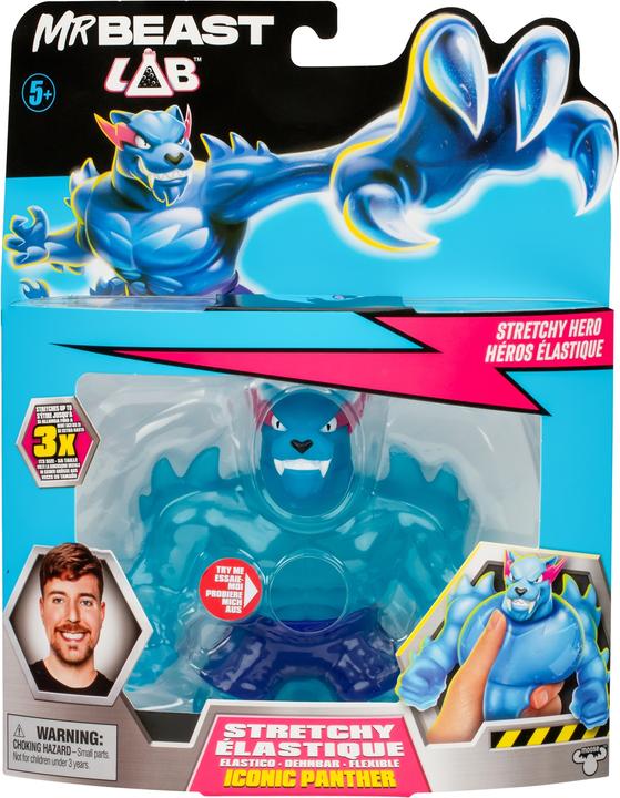 Produktbild Moose Mr. Beast Lab Goo Jit Zu Dehnbare Figur Iconic Panther