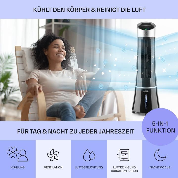 Produktbild Klarstein 5-in-1 Klimagerät (50 m², 776 BTU/h)