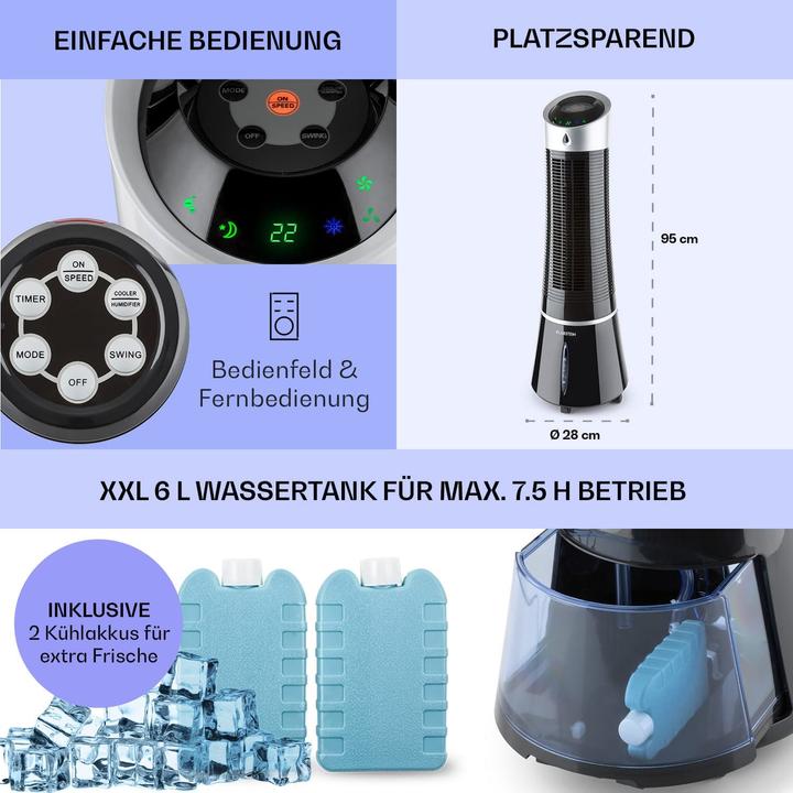 Produktbild Klarstein 5-in-1 Klimagerät (50 m², 776 BTU/h)