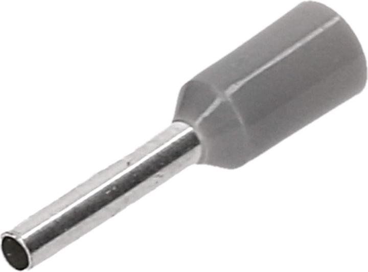 Actual product image Kalitec 500 pcs Cembre wire end ferrules insulated 0.75mm2 8mm long grey PKD7508 I Industrial quality from
