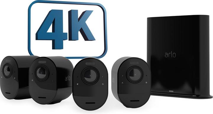 Actual product image Arlo Ultra 2 Spotlight camera, set of 4 (3840 x 2160 pixels)