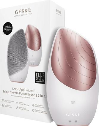 Immagine prodotto Konjac Sponge Soniczna szczoteczka termiczna do twarzy 6w1 Geske z Aplikacją (starlight)