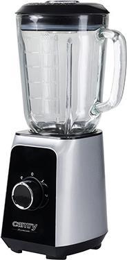 Actual product image Camry Blender CR 4077 Tabletop, 500 W, Jar material Glass, Jar capacity 1.5 L, Ice crushing, Black / (EU plug, 500 W)