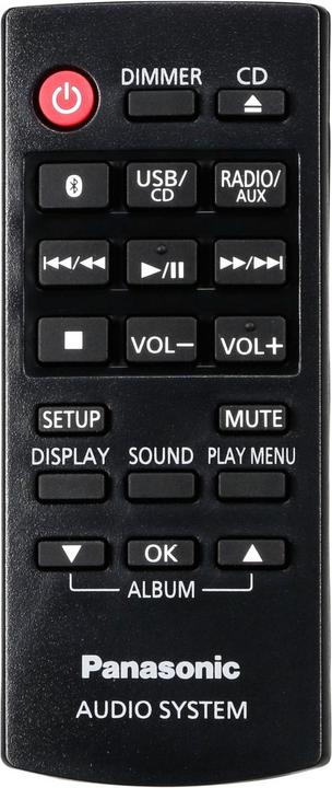 Actual product image Panasonic Sc-Hc304 (Bluetooth, CD player, 1x 20 W)