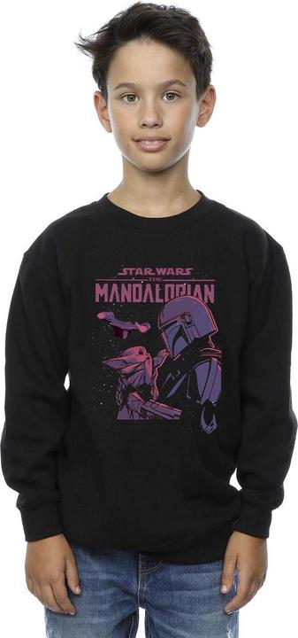 Produktbild Star Wars The Mandalorian Hello Friend Sweatshirt Jungen (140, 146)
