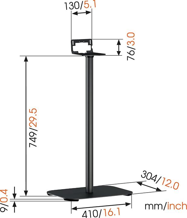 Actual product image Vogels Sound 3305 (1 pcs., Stand, Not movable)