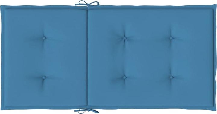 Productafbeelding VidaXL Kussens voor lage rugleuning 2 stuks stof (100 x 50 x 4 cm)