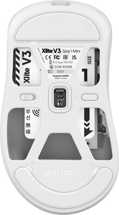 Immagine prodotto Pulsar Gaming Gears Xlite V3 - Mini taglia 1 (Senza fili, Cablato)