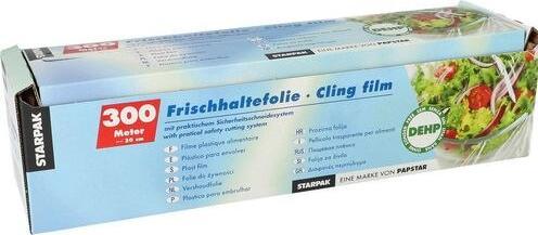 Produktbild Papstar Frischhaltefolie 30 cmx300 m (BxL) 7,5µm PVC (1 x)