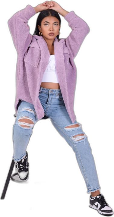 Actual product image Project X Paris Women's basic pilou overshirt jacket (S)