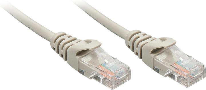 Actual product image Lindy 5m Cat.5e U/UTP patch cable grey colour code EIA/TIA 568B (U/UTP, CAT5e, 5 m)