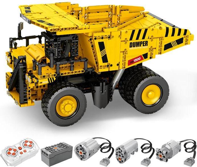 Image du produit ReoBrix RC Dump Mine Truck - RC Camion benne de mine Hauly Mega modèle de camion