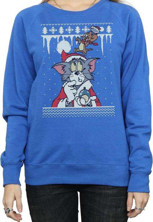 Produktbild Tom & Jerry Christmas Fair Isle Sweatshirt (S)