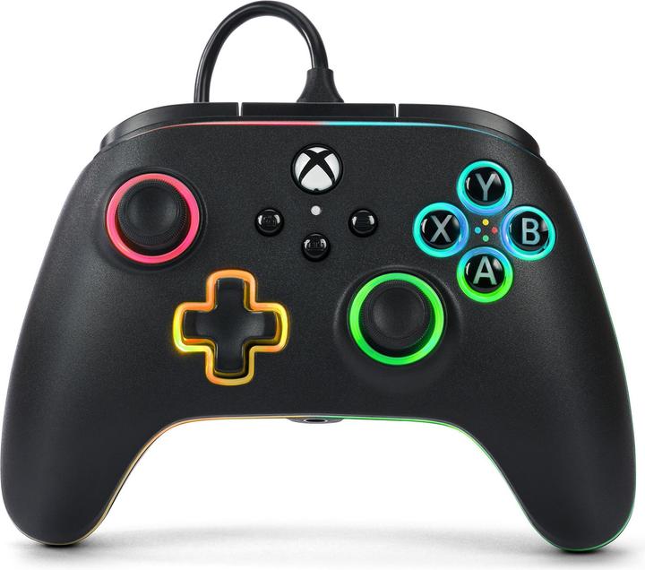 Image du produit PowerA Contrôleur XB Advantage wired Lumectra black (Xbox Series X, Xbox Series S)