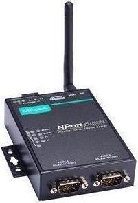 Moxa NPORT UE - Server di dispositivi wireless a 2 porte RS-232422485 con banda WLAN 802.11abgn UE, 12 bi
