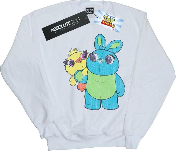 Immagine prodotto Disney Toy Story 4 Ducky And Bunny Distressed Pose Felpa Uomo (L)