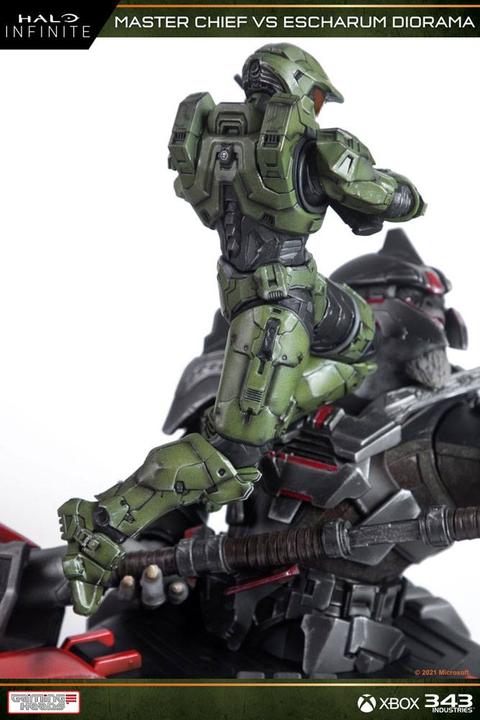 Image du produit Gaming Heads Halo : Infinite statuette 1/8 Master Chief vs. Escharum 31 cm