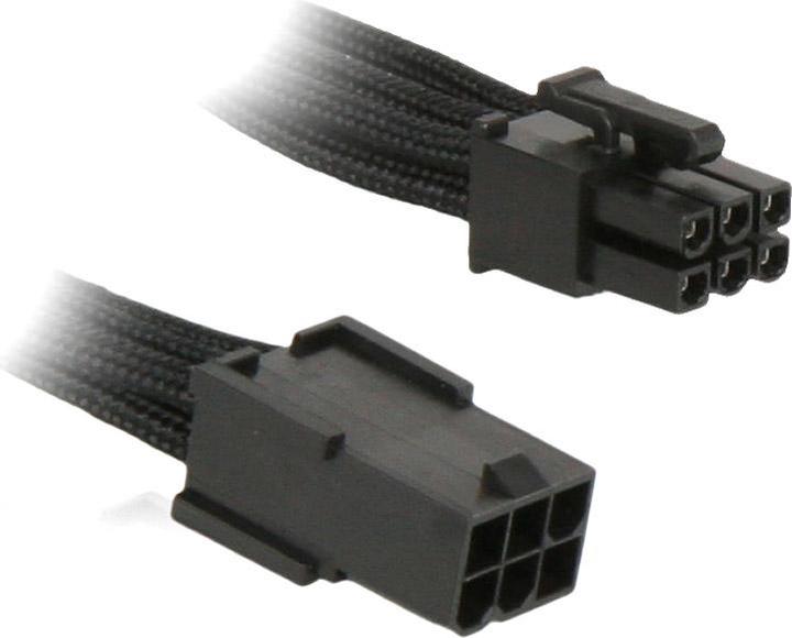 Produktbild BitFenix 6-Pin PCI-E Verlängerung 45cm, Schwarz