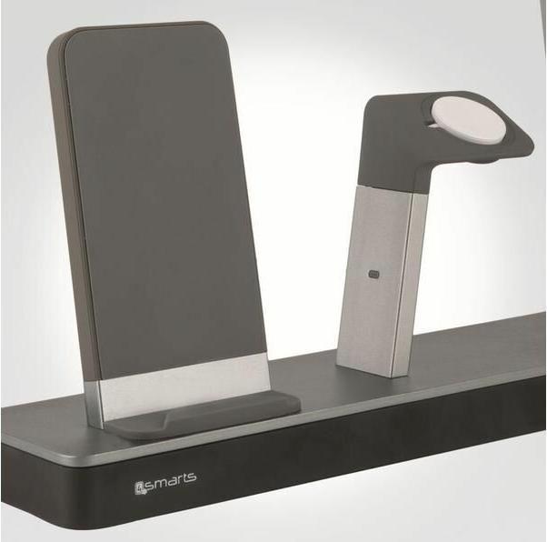 Produktbild 4smarts Tischleuchte TwinDock mit Ladestation