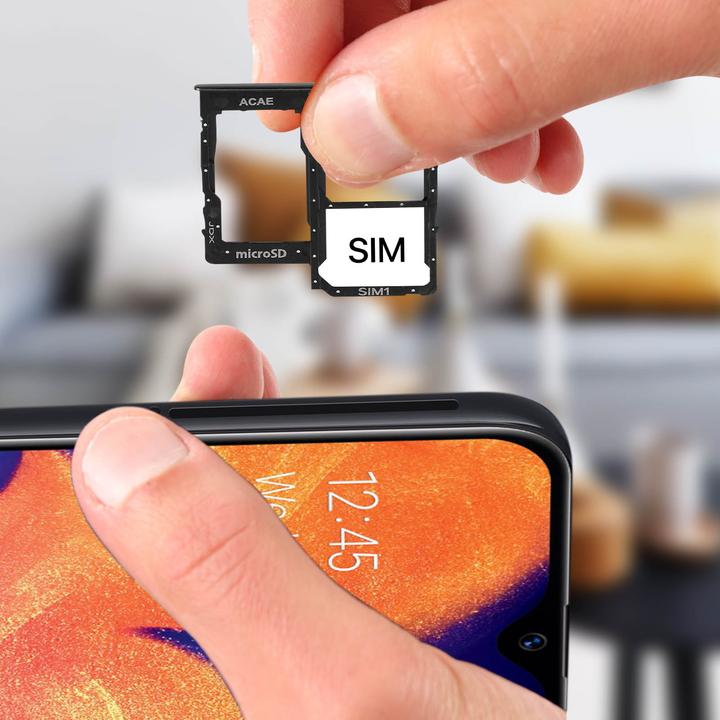 Actual product image Clappio Replacement Sim Holder Samsung Galaxy A10e (SIM holder)