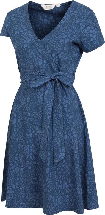 Actual product image Mountain Warehouse Womens/Ladies Santorini Spotted Jersey Wrap Dress (32 D)