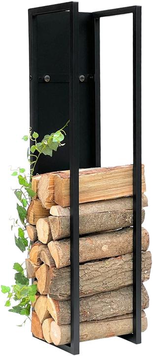 Image du produit DanDiBo Étagère à bois pour cheminée (25 x 25 x 100 cm)