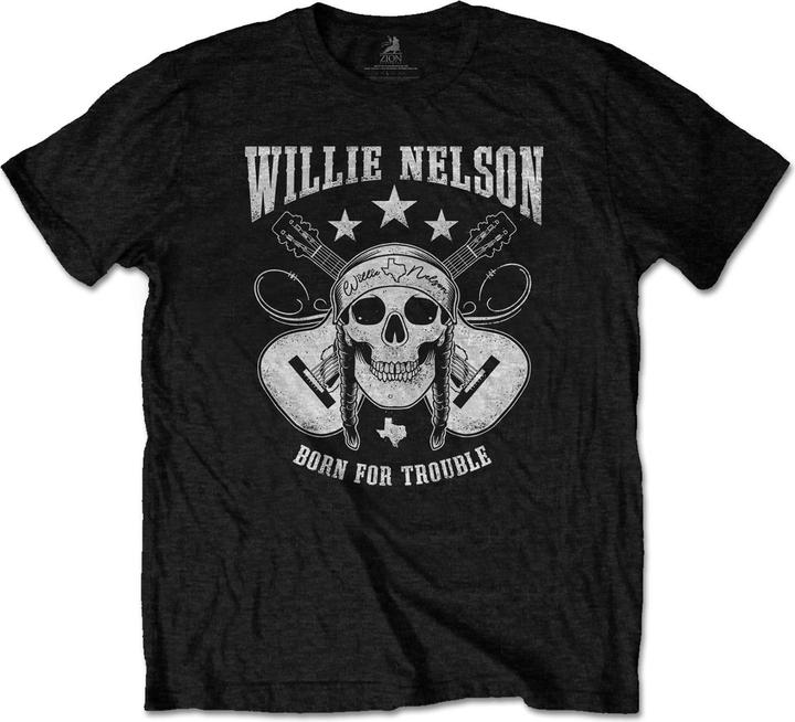 Actual product image Willie Nelson Skull (L)