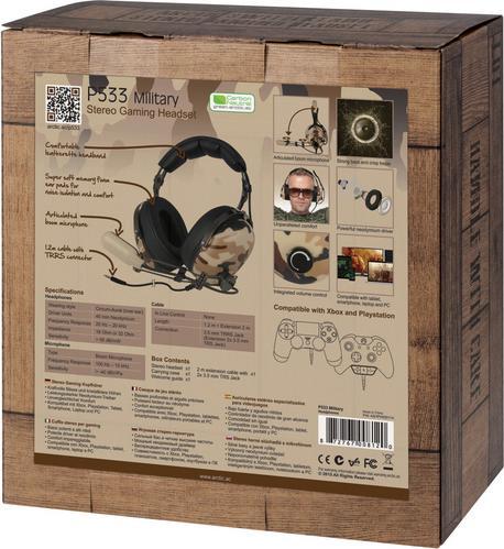 Immagine prodotto Arctic P533 Militare (Cablato)