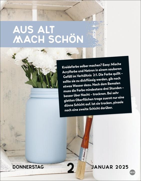 Produktbild Heye Trick 17 Tagesabreisskalender 2025 (Deutsch)