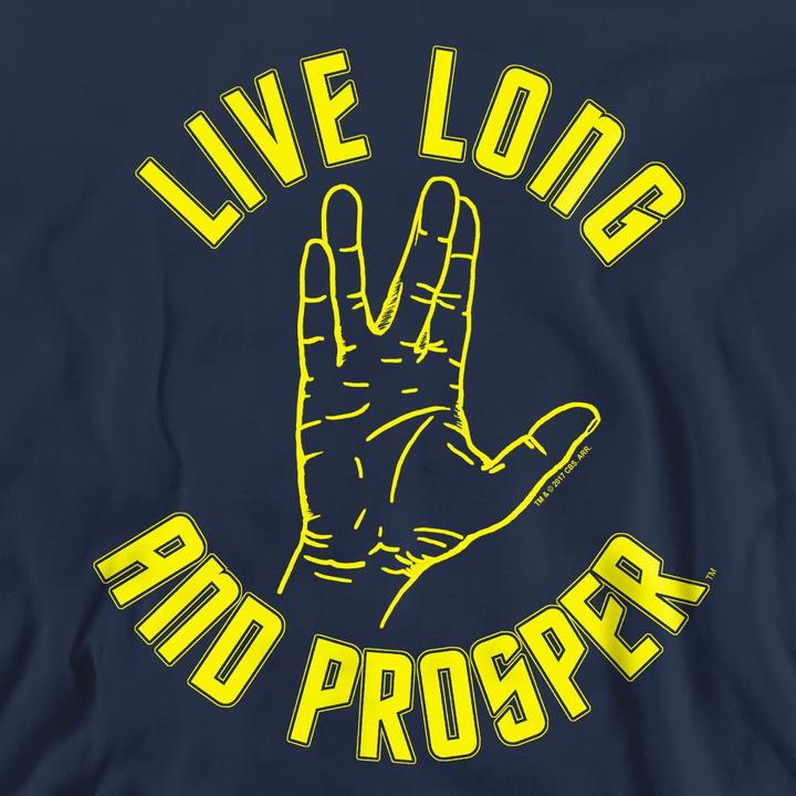 Immagine prodotto Live Long Felpa Mano Adulto Unisex (L)