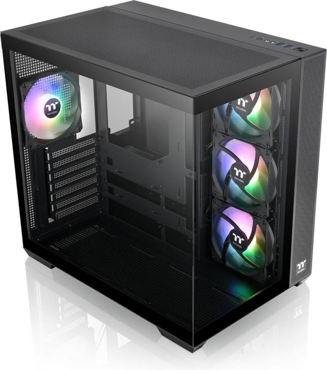 Actual product image Thermaltake View 380 TG ARGB (Mini-ITX, ATX, mATX)