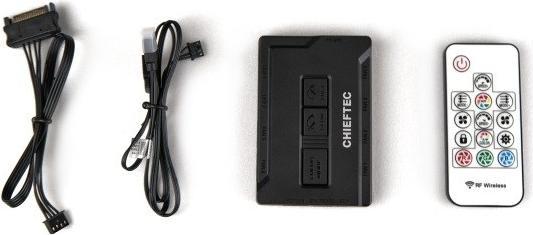 Image du produit Chieftec CASE MIDITOWER ATX W/O PSU/SCORPIO4 GL-04B-UC-OP (Mini-ITX, ATX, mATX)