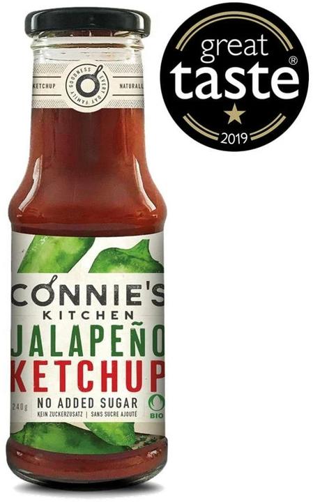 Produktbild Connie's Kitchen Ketchup Jalapeno Bio (340 g)