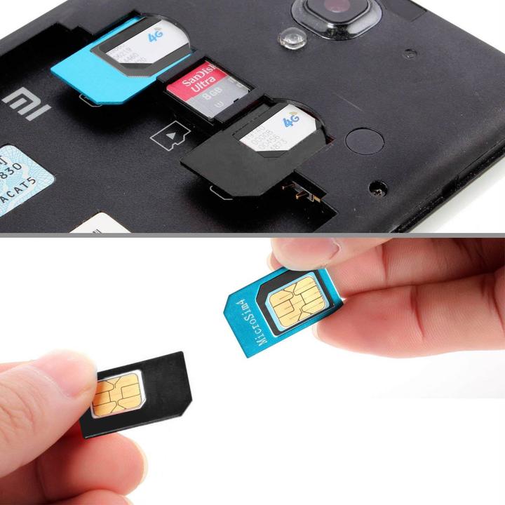 Actual product image Colorfone Nano SIM/Micro SIM adapter +SIM tool (SIM holder)
