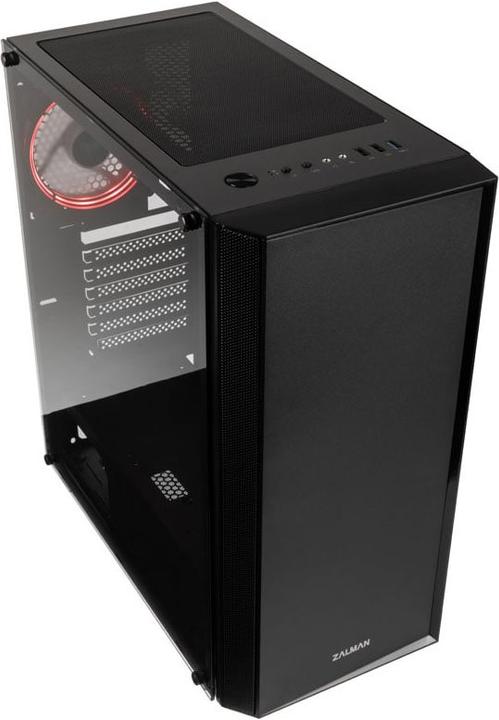Produktbild Zalman R2 Black Computergehäuse Midi Tower Schwarz (ATX, mATX, Mini-ITX, E-ATX)
