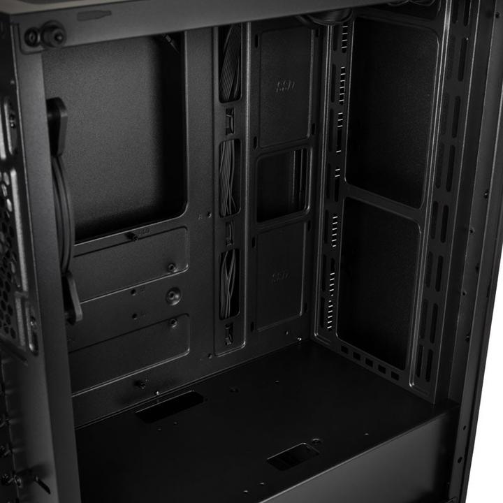 Produktbild Zalman R2 Black Computergehäuse Midi Tower Schwarz (ATX, mATX, Mini-ITX, E-ATX)