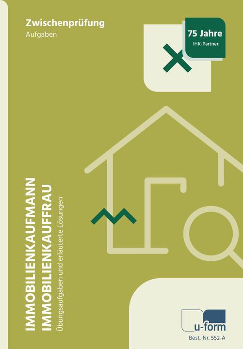 Produktbild Immobilienkaufmann/Immobilienkauffrau (Deutsch, u-form Verlag, 2024)