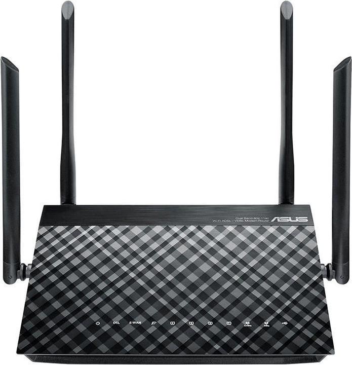 Actual product image ASUS DSL-AC55U Dual Band 802.11ac