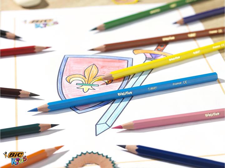 Produktbild Bic Kids Evolution (Sortiert, 24 x)