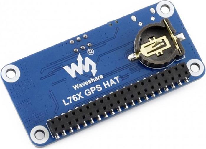 Actual product image WaveShare L76X Multi-GNSS / GPS / BDS / QZSS HAT for Raspberry Pi