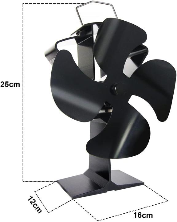Image du produit Tomersun Ventilateur de cheminée