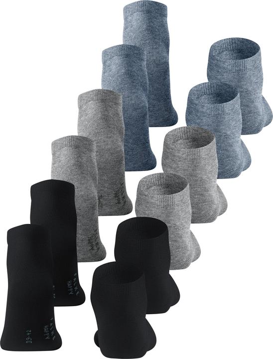 Immagine prodotto Falke Happy 6-Pack Uomo Calzini da ginnastica (confezione da 6, 43 - 46)